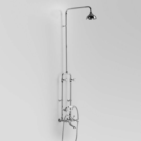 olde english exposed shower and bath set A51.23