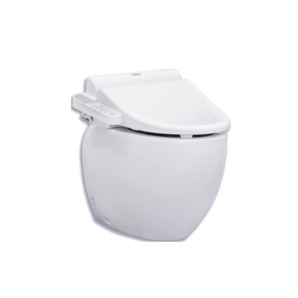 Toto Le Muse Wall Faced Pan + Side Control Washlet