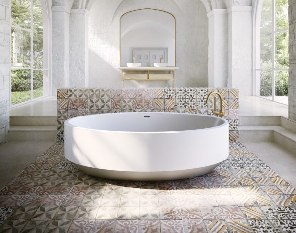 Apaiser Zen Round Freestanding Bath Lifestyle