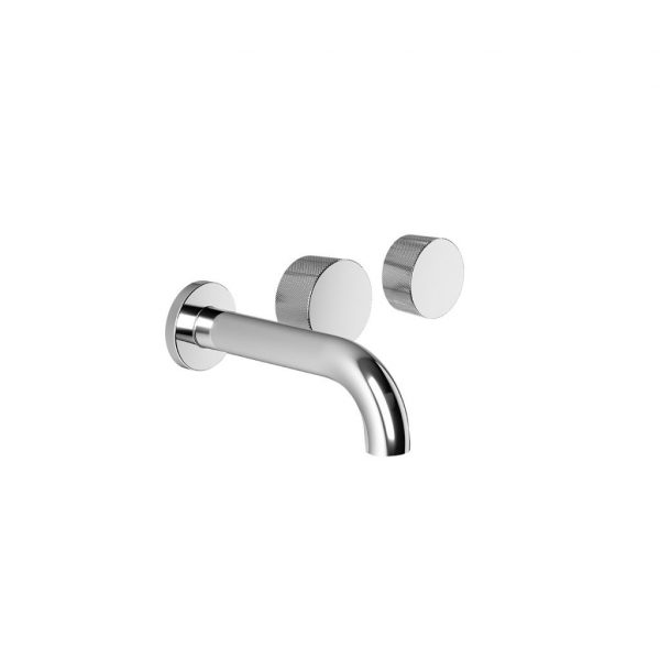 1.9505.08.7.01-1 Halo X Wall Set with 150mm Spout Offset