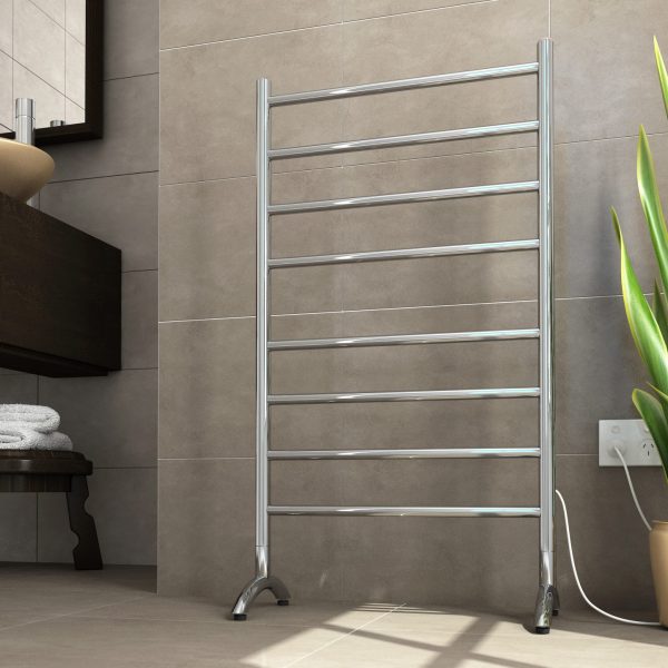 Thermorail-Straight-Round-Freestanding-Heated-Towel-Rail-FS66E-pic-2