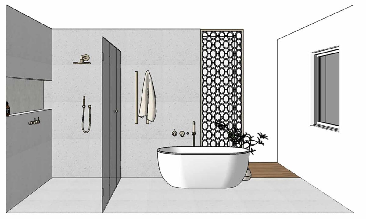 Lavare Bathrooms Urban Brass Design Concept
