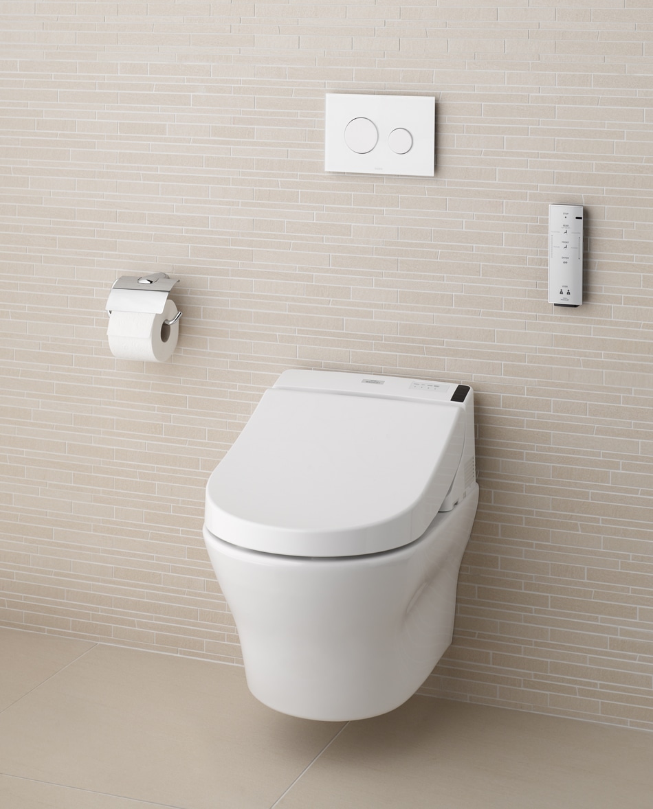 Toto MH Wall Hung with Remote Control Washlet